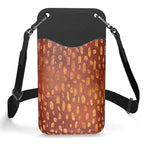 Saxon - Leather Phone Case With Strap