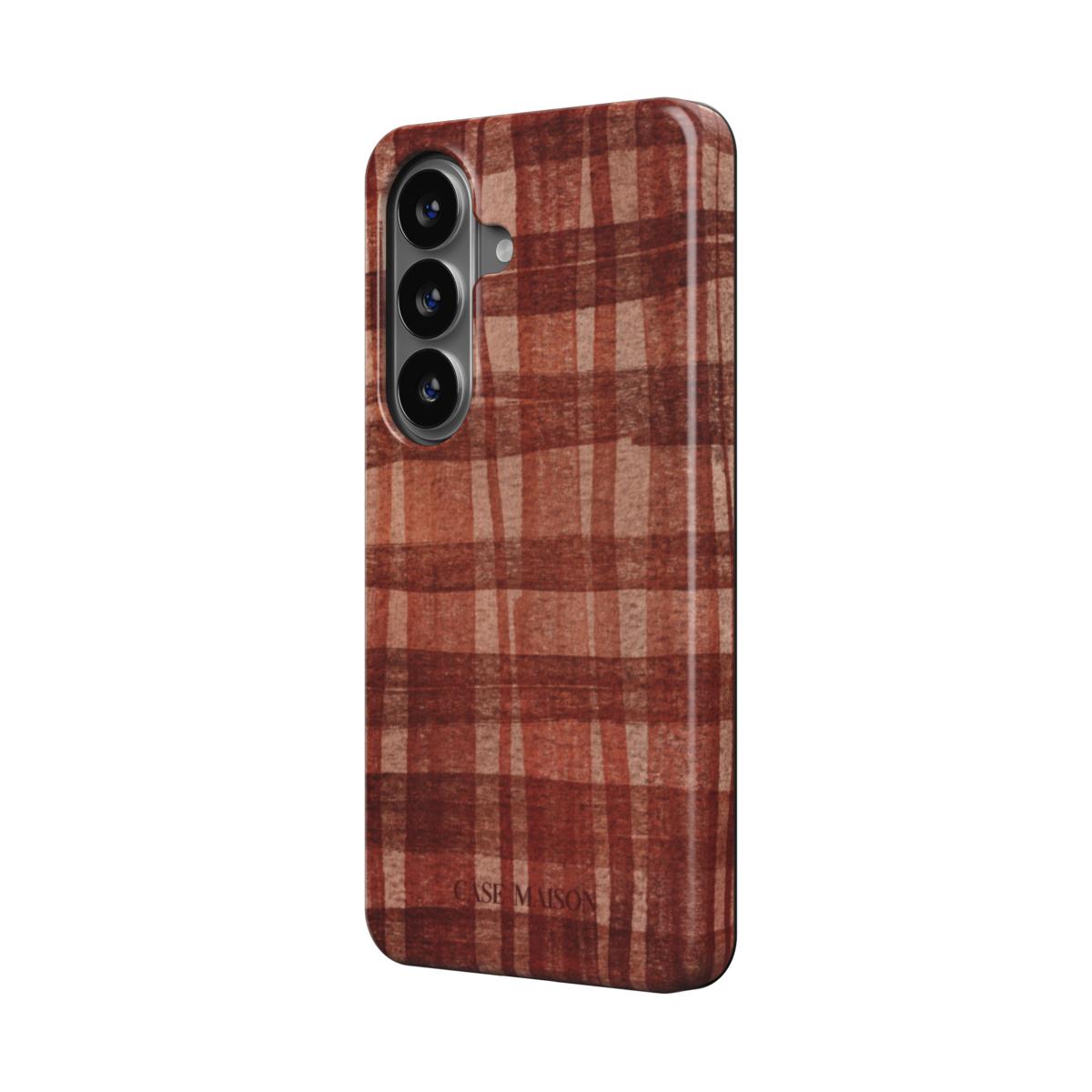 Linden Mahogany - Samsung Tough Case