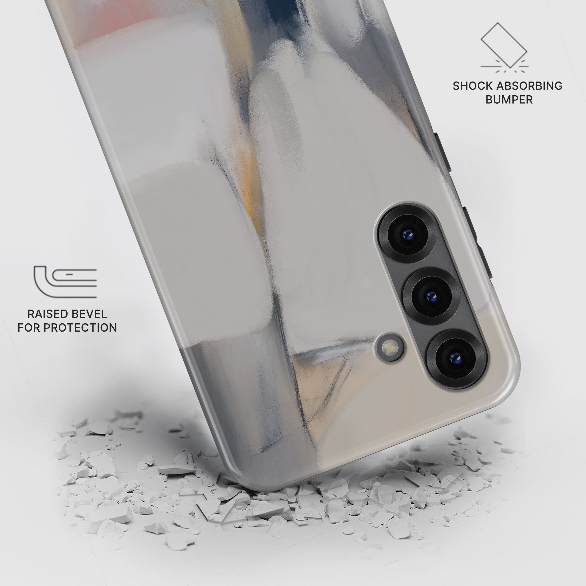 Crimson Haze - Samsung Magnetic Tough Case