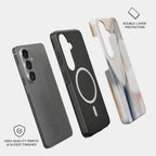 Crimson Haze - Samsung Magnetic Tough Case