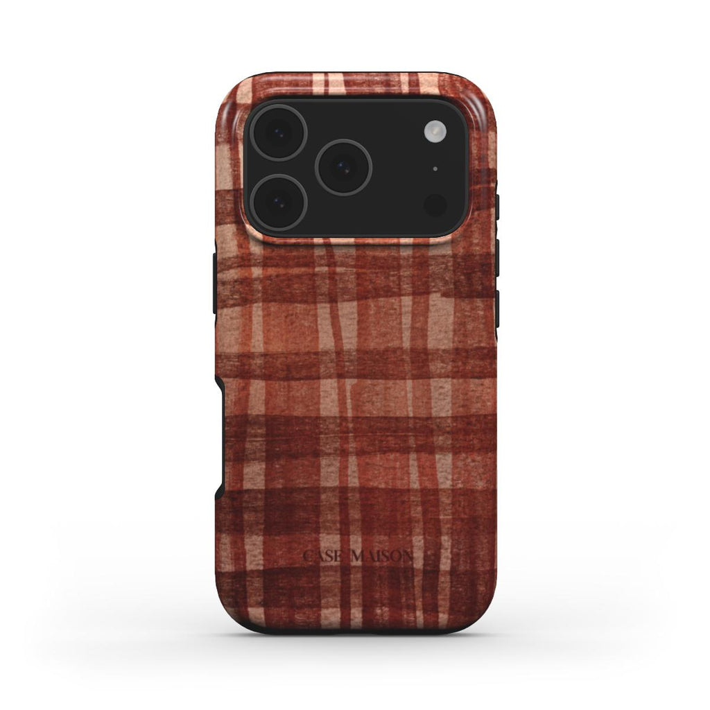 Linden Mahogany - iPhone MagSafe Tough Case