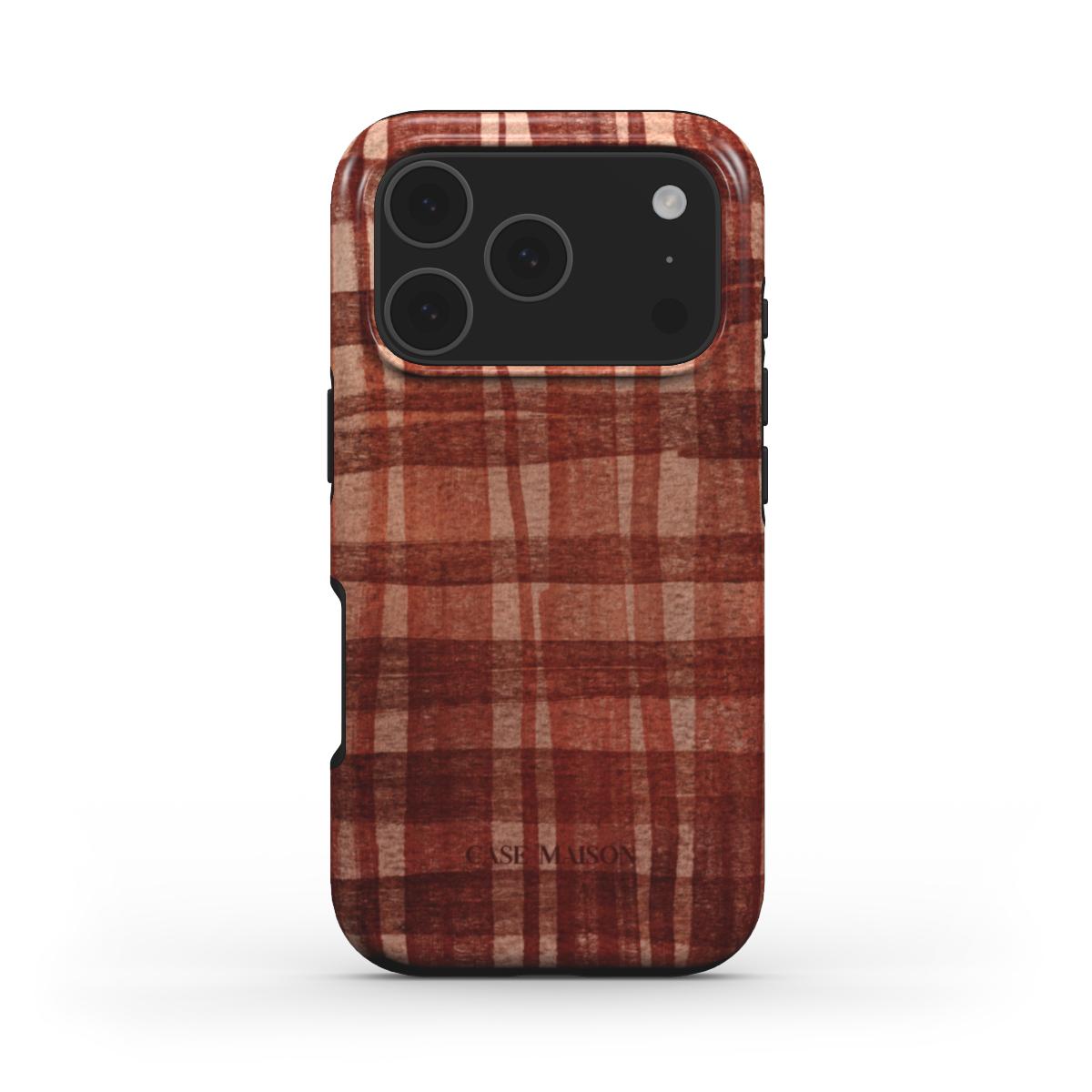 Linden Mahogany - iPhone MagSafe Tough Case