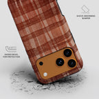 Linden Mahogany - iPhone MagSafe Tough Case
