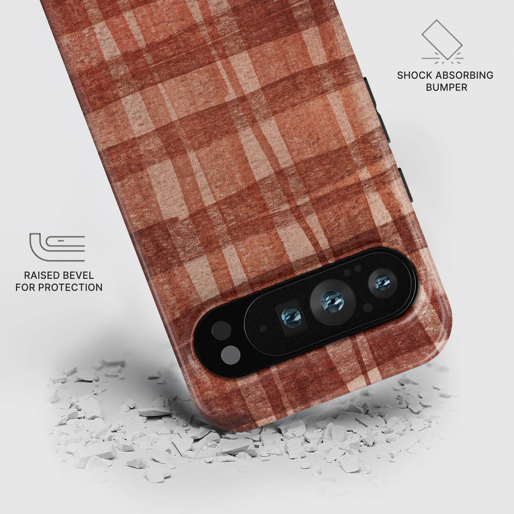 Linden Mahogany - Google Pixel Tough Case