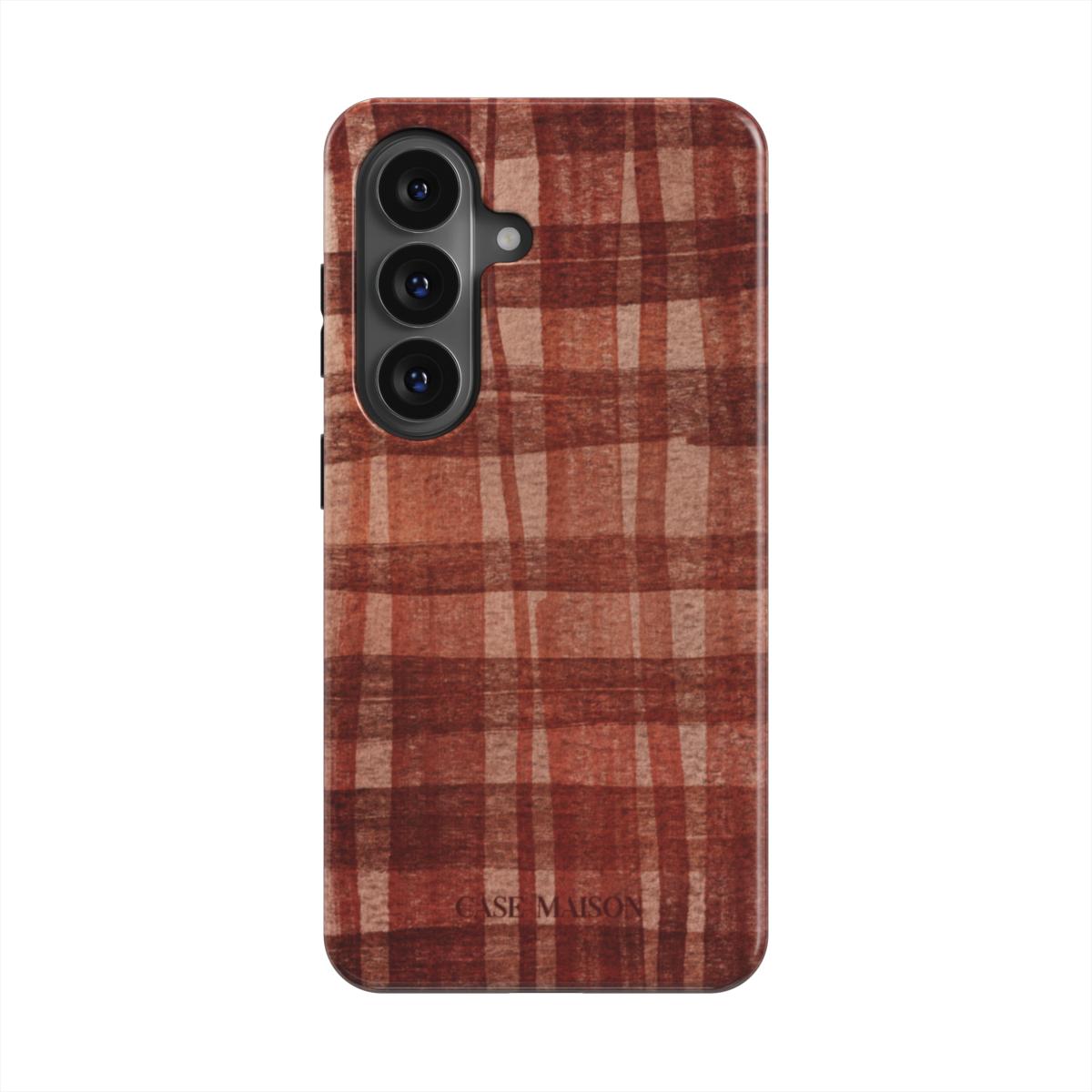 Linden Mahogany - Samsung Tough Case