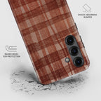 Linden Mahogany - Samsung Magnetic Tough Case