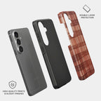 Linden Mahogany - Samsung Tough Case