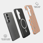 Maura Orange  - Samsung Magnetic Tough Case