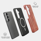 Moxley Velvet - Samsung Magnetic Tough Case