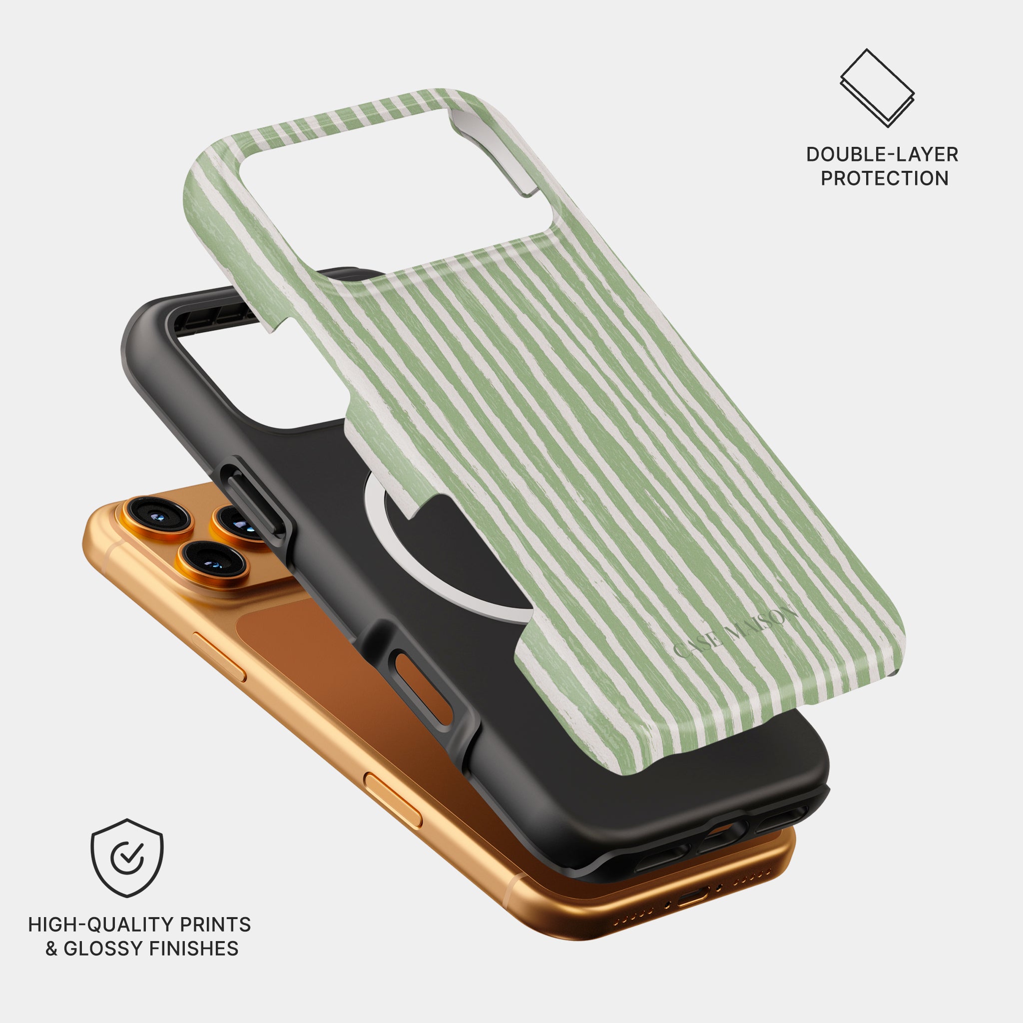 Munro Green - iPhone MagSafe Tough Case