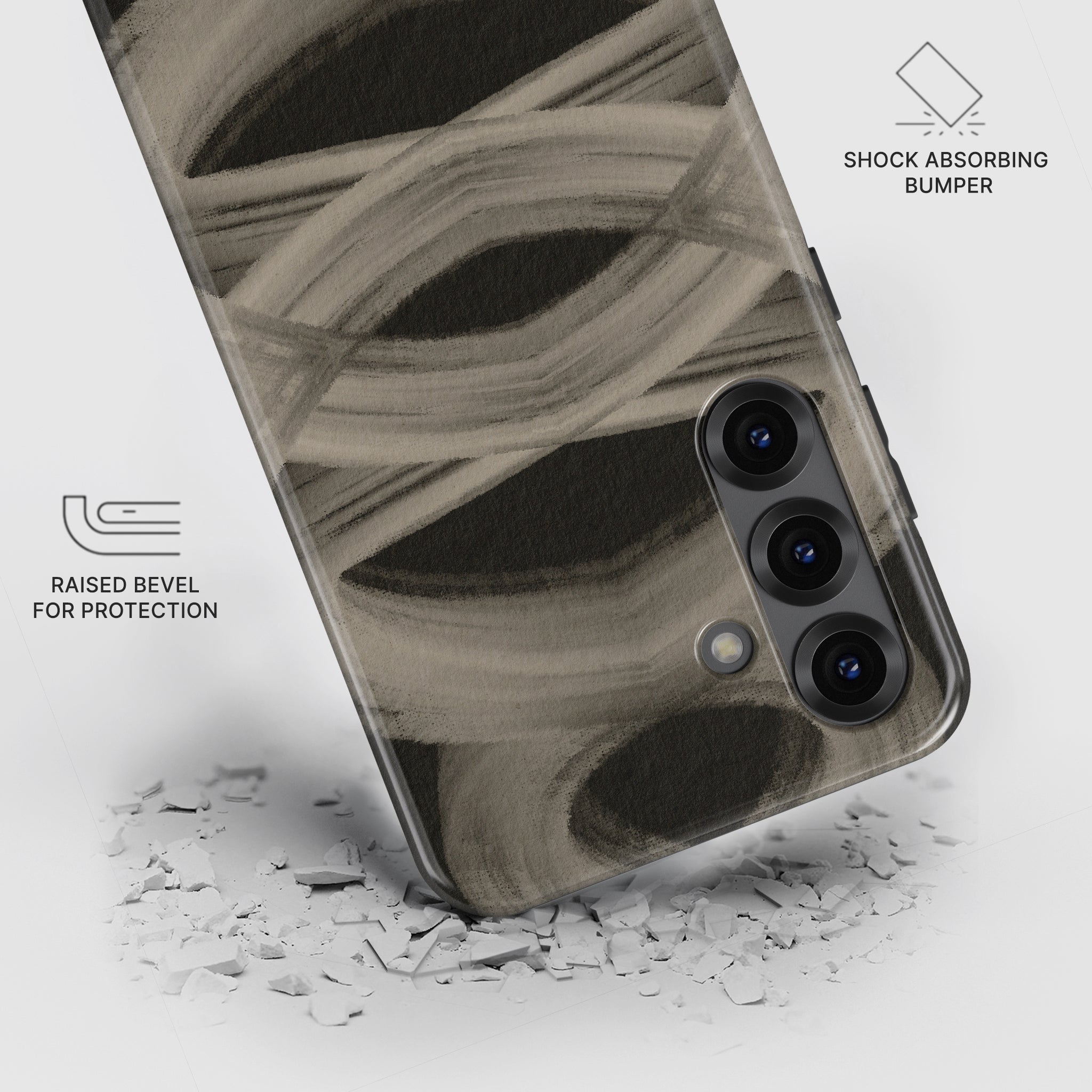Smoky Quartz - Samsung Magnetic Tough Case