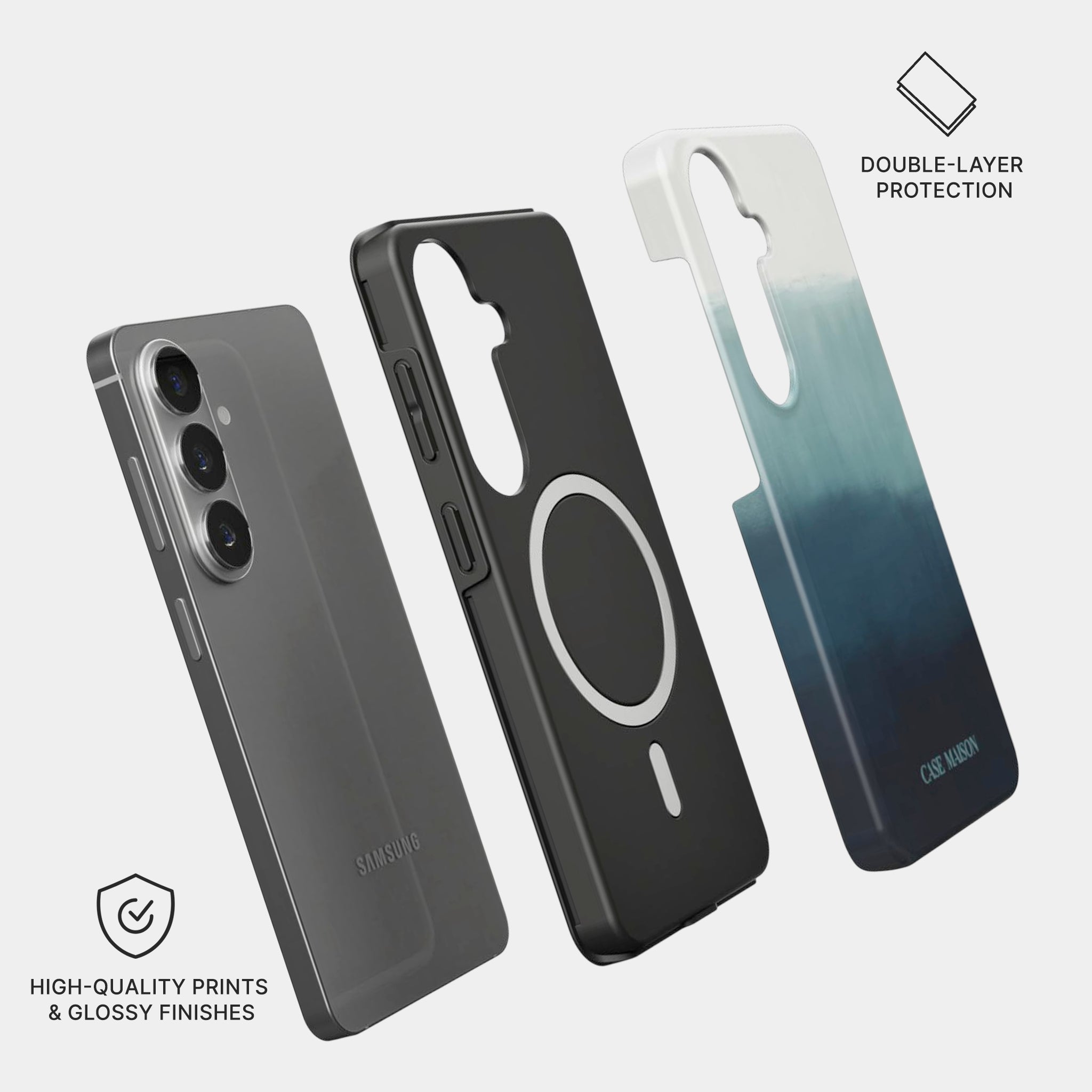 Simbre - Samsung Magnetic Tough Phone Case